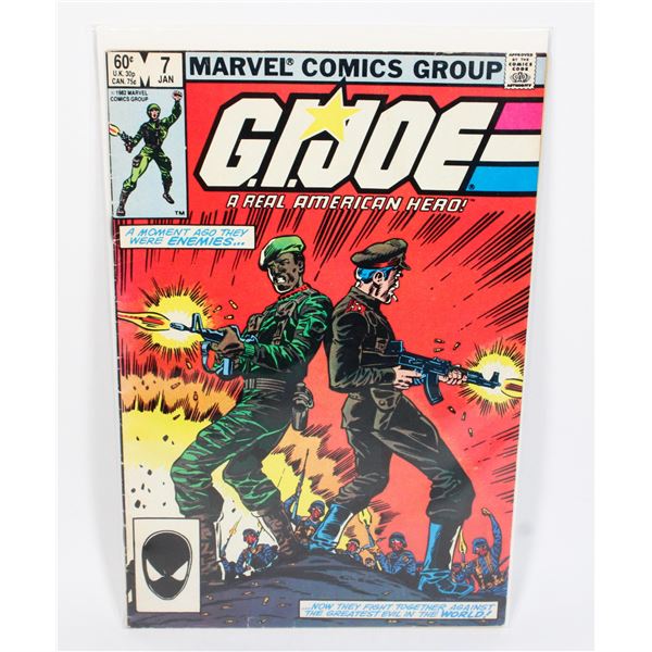 MARVEL G.I. JOE A REAL AMERICAN HERO #7 (1982)