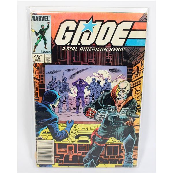 MARVEL G.I. JOE A REAL AMERICAN HERO #18 (1983)