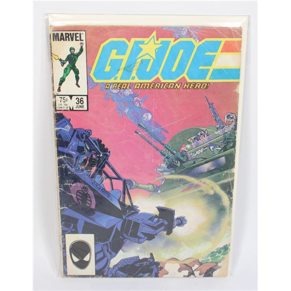 MARVEL G.I. JOE A REAL AMERICAN HERO #36 (1985)