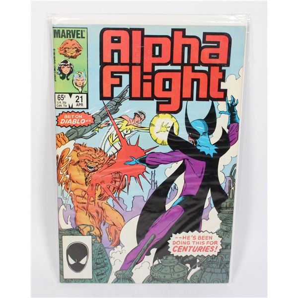 MARVEL ALPHA FLIGHT #21 (1984)