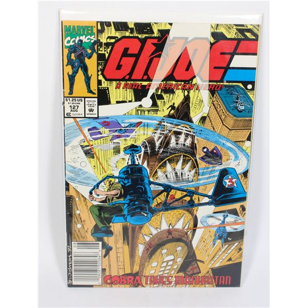 MARVEL G.I. JOE A REAL AMERICAN HERO #127 (1992)