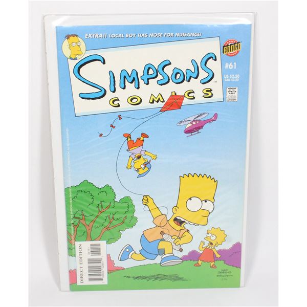 BONGO COMICS GROUP SIMPSONS COMICS #61 (2001)