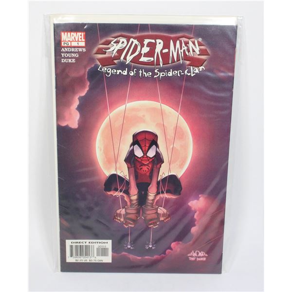 MARVEL SPIDER-MAN LEGEND OF THE SPIDER CLAN #1