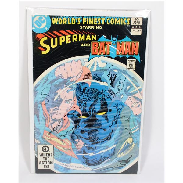 DC WORLD’S FINEST COMICS #288 (1983) (BATMAN