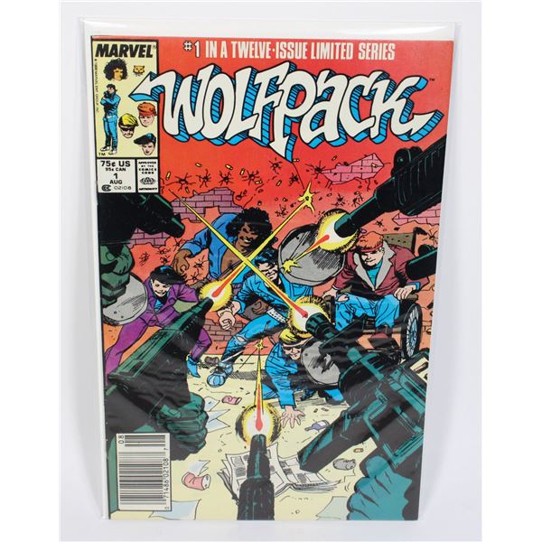 MARVEL WOLFPACK #1 (1988)