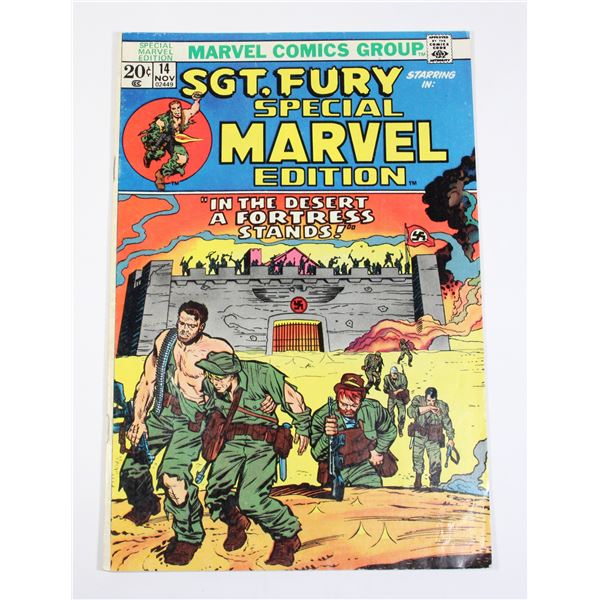 MARVEL SGT.FURY ISSUE NO.14