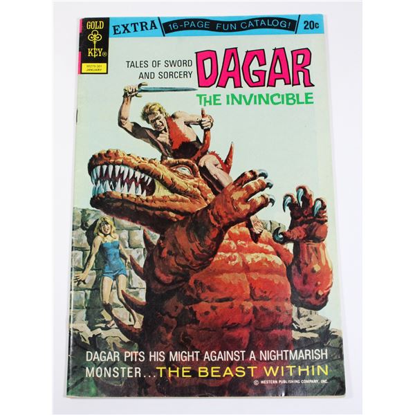 GOLD KEY DAGAR THE INVINCIBLE ISSUE NO.2