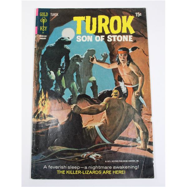 GOLD KEY TUROK SON OF STONE ISSUE NO.76