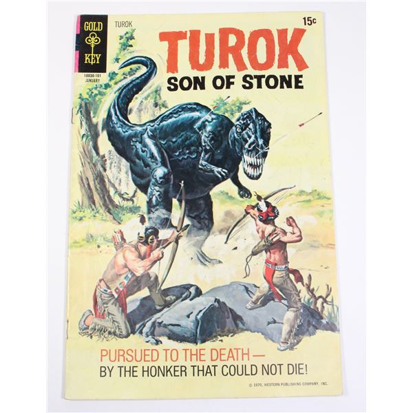 GOLD KEY TUROK SON OF STONE ISSUE NO.72