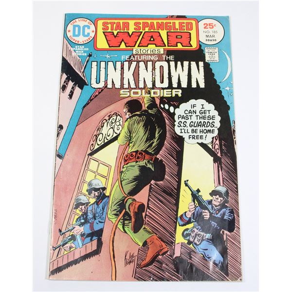 DC THE UNKNOWN SOLDIER ISSUE NO.185