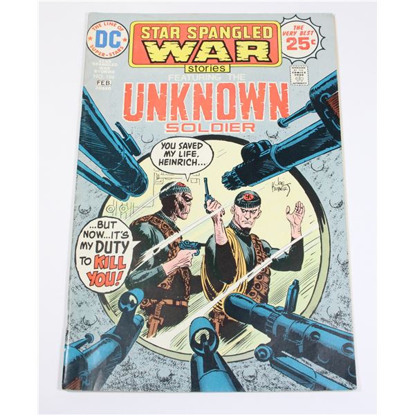DC THE UNKNOWN SOLDOIER ISSUE NO.184