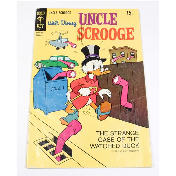 GOLD AND KEY DISNEY UNCLE SCROOGE ISSUE NO.79