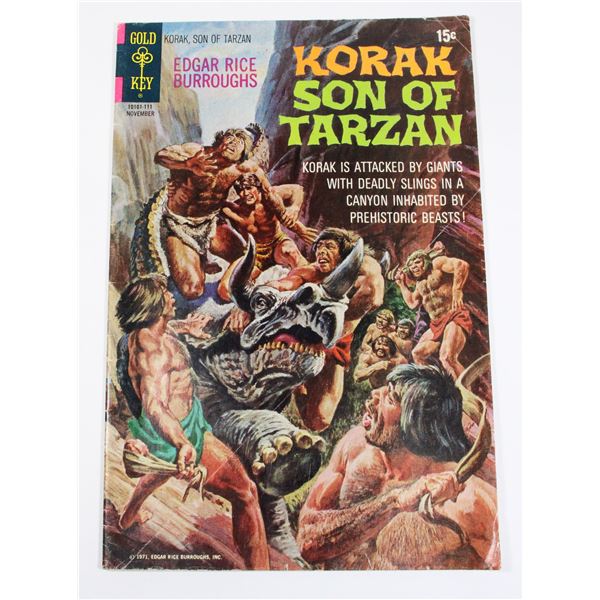GOLD KEY KORAK SON OF TARZAN ISSUE NO.44