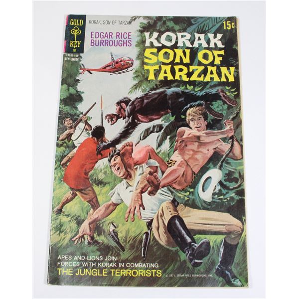GOLD KEY KORAK SON OF TARZAN ISSUE NO.43