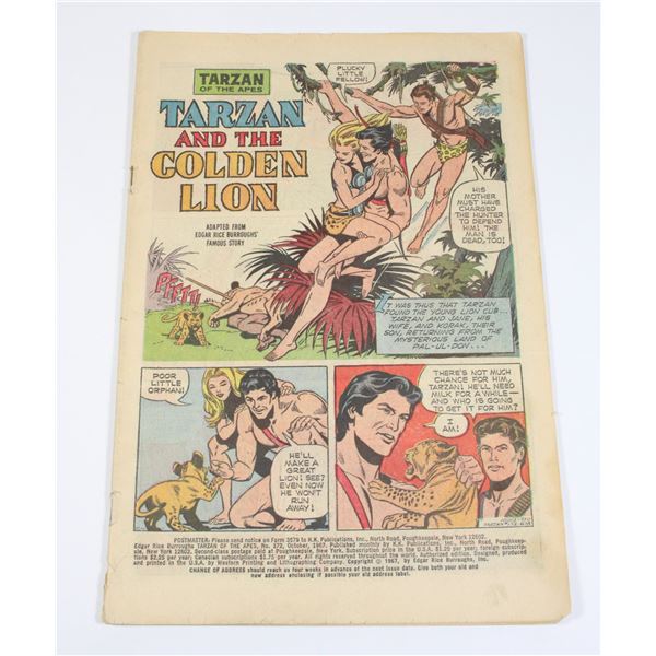 GOLD KEY TARZAN ISSUE NO.172