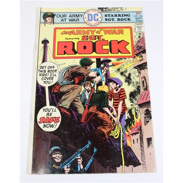 DC SGT. ROCK ISSUE NO.284