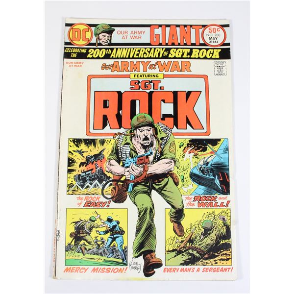 DC SGT. ROCK ISSUE NO.280