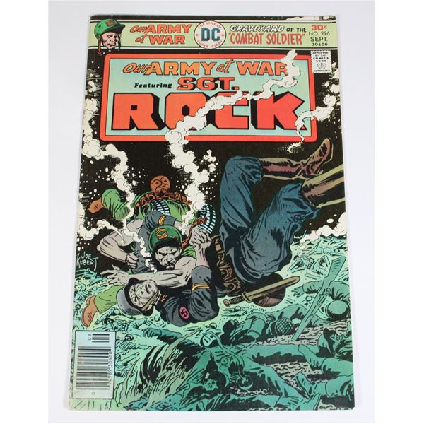 DC SGT. ROCK ISSUE NO.296