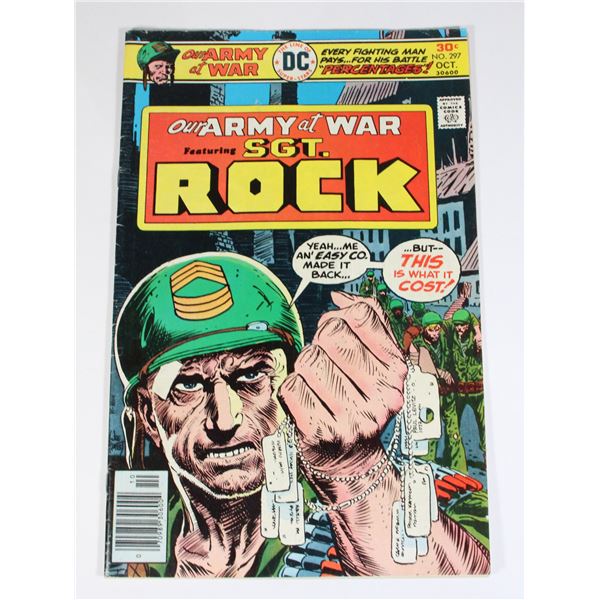 DC SGT. ROCK ISSUE NO.297
