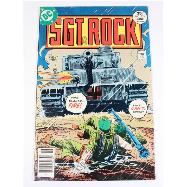 DC SGT. ROCK ISSUE NO.305