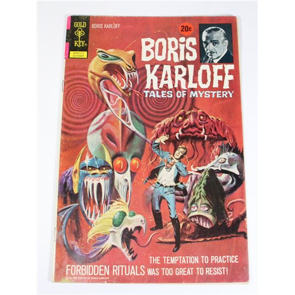 GOLD KEY BORIS KARLOFF ISSUE NO.43
