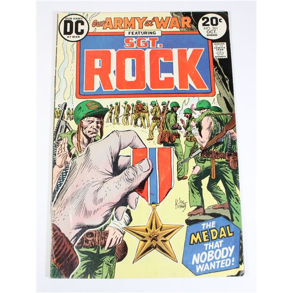 DC SGT. ROCK ISSUE NO.261