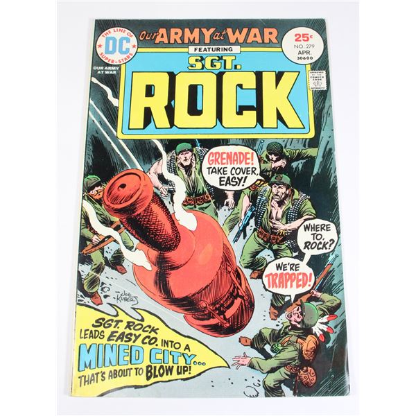 DC SGT. ROCK ISSUE NO.279