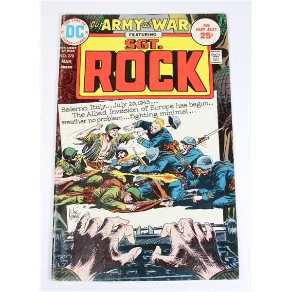 DC SGT. ROCK ISSUE NO.278
