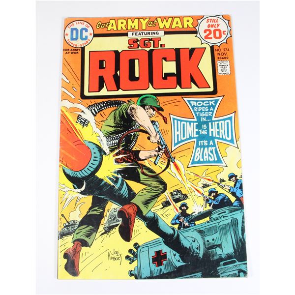 DC SGT. ROCK ISSUE NO.274