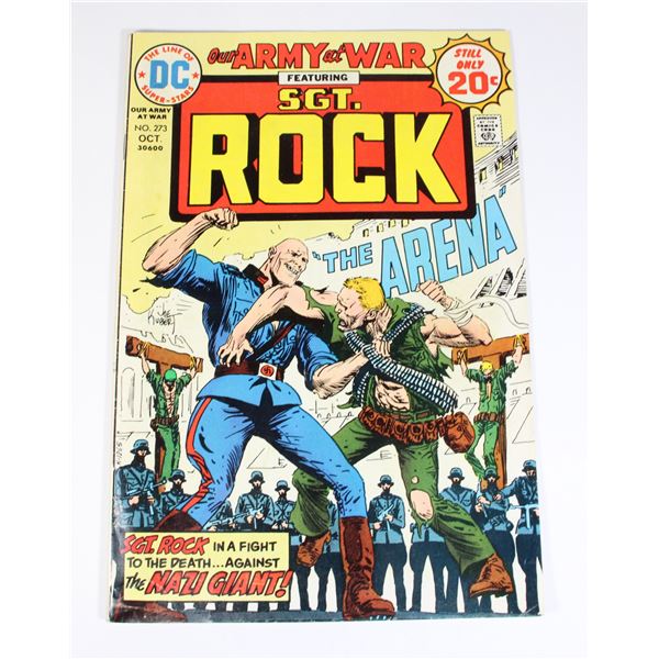DC SGT. ROCK ISSUE NO.273