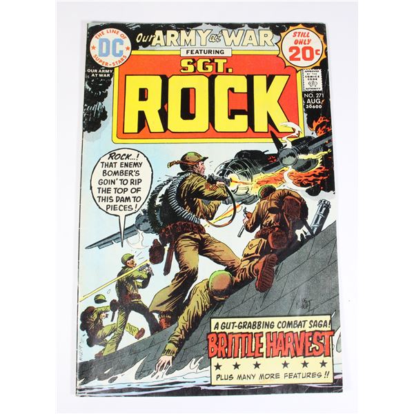 DC SGT ROCK ISSUE NO.271