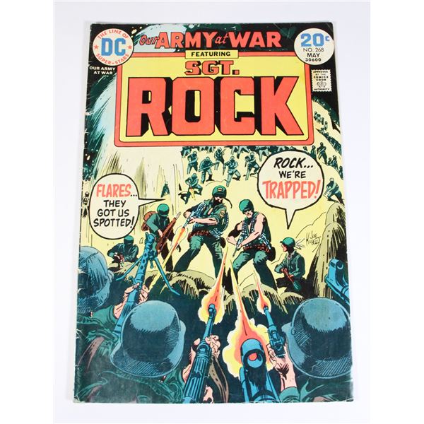 DC SGT. ROCK ISSUE NO.268