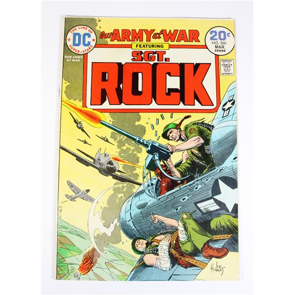 DC SGT. ROCK ISSUE NO.266