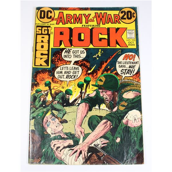 DC SGT. ROCK ISSUE NO.250