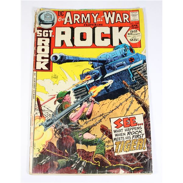 DC SGT. ROCK ISSUE NO.244