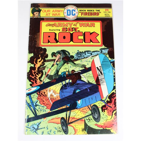 DC SGT. ROCK ISSUE NO.286