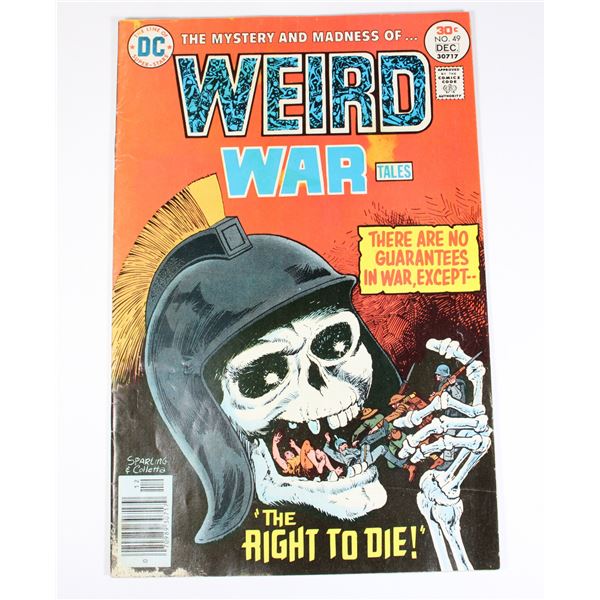 DC WEIRD WAR TALES ISSUE NO.49