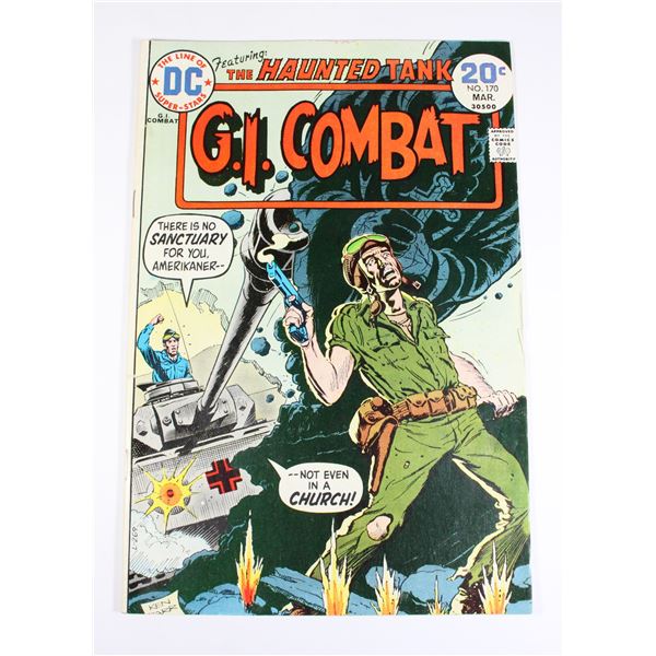 DC G.I. COMBAT ISSUE NO.170