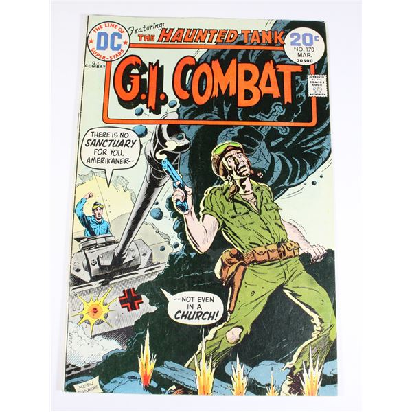 DC G.I. COMBAT ISSUE NO.170