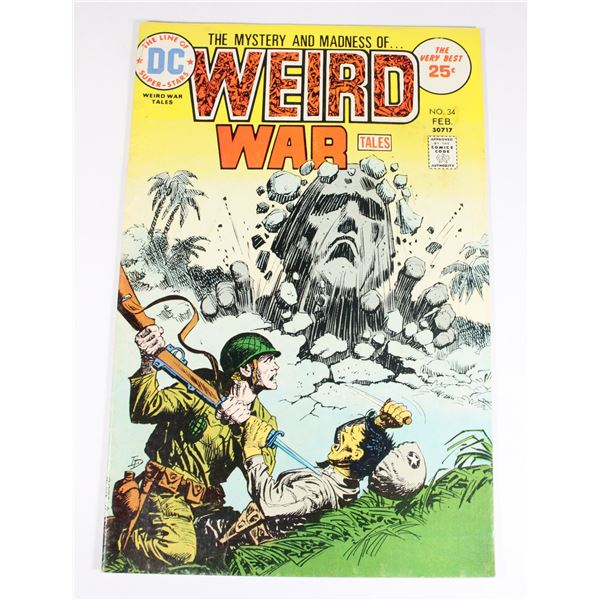 DC WEIRD WAR TALES ISSUE NO.34