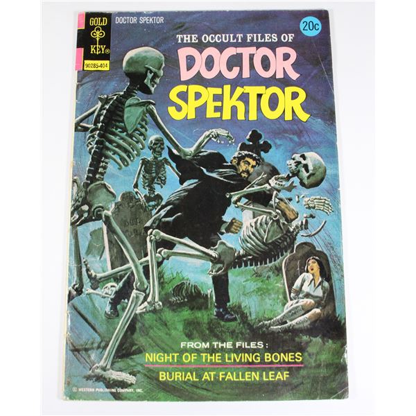 GOLD KEY THE OCCULT FILES OF DOCTOR SPEKTOR NO.7