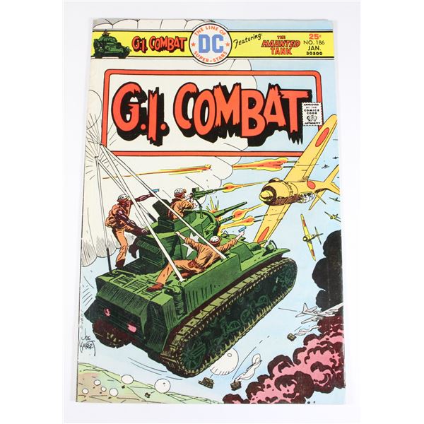 DC G.I. COMBAT ISSUE NO.186