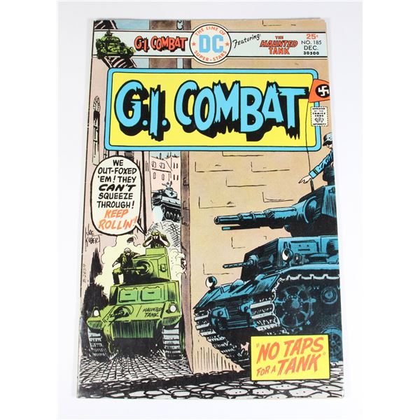 DC G.I COMBAT ISSUE NO.185
