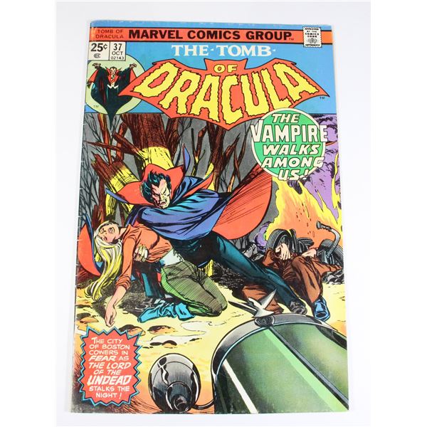 MARVEL COMICS THE TOMB OF DRACULA ISSUE NO. 37