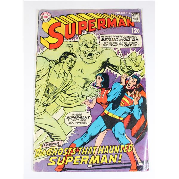 DC SUPERMAN ISSUE NO.214