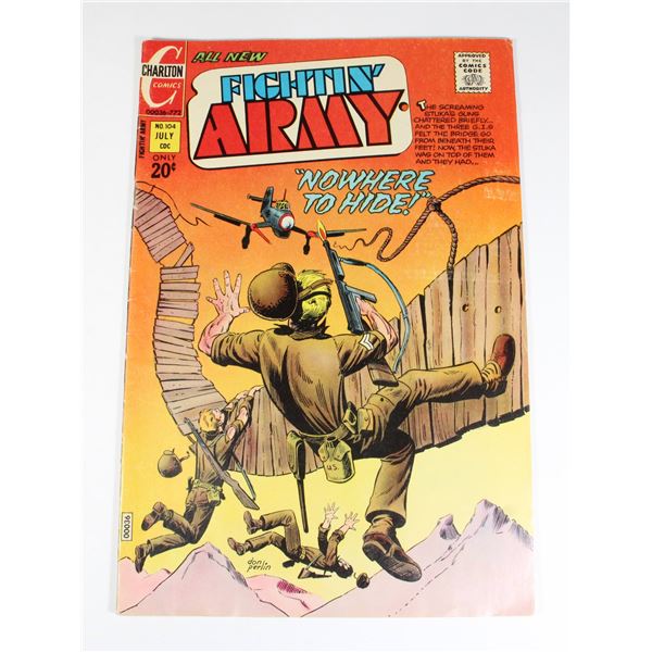 CHARLTON FIGHTIN' ARMY ISSUE NO.104