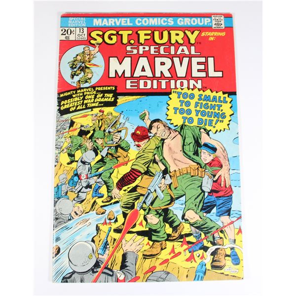 MARVEL COMICS SGT. FURY ISSUE NO.13