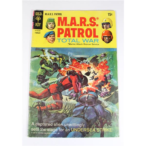 GOLD KEY M.A.R.S. PATROL ISSUE NO.8