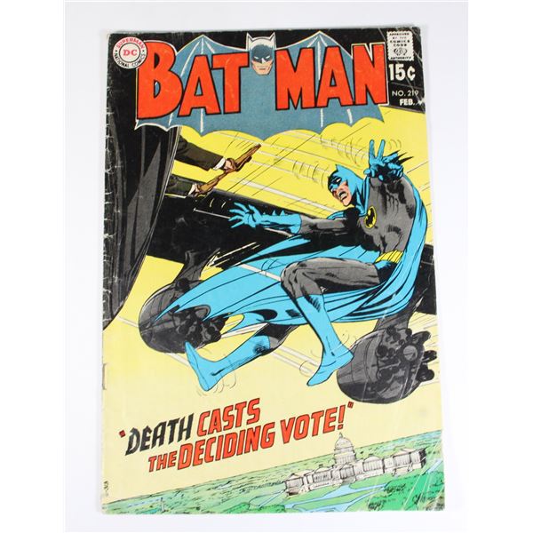 DC BATMAN ISSUE NO.219