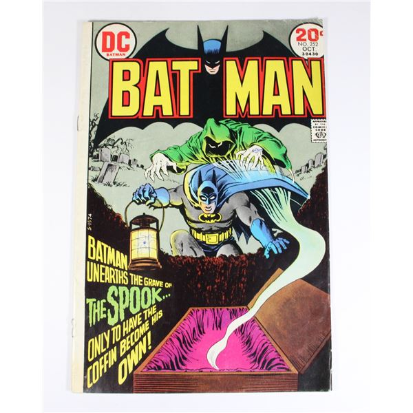 DC BATMAN ISSUE NO.252